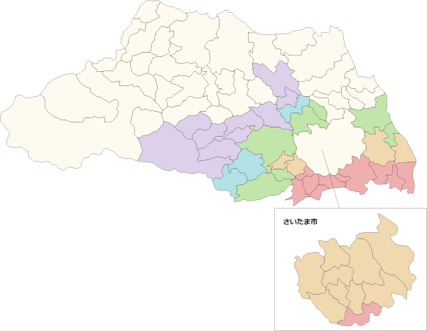 埼玉県地図